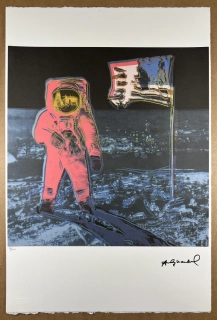 Obraz | Andy Warhol | Moonwalker | růžová
