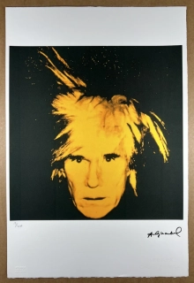 Obraz | Andy Warhol | Autoportrét | žlutá