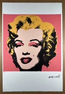 Obraz | Andy Warhol | Marilyn | růžová