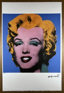 Obraz | Andy Warhol | Marilyn | modrá