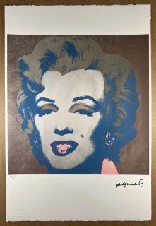 Obraz | Andy Warhol | Marilyn | hnědá