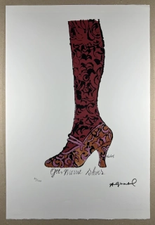 Obraz | Andy Warhol | Shoe and Leg