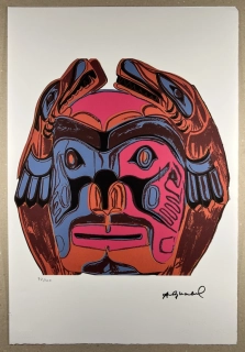 Obraz | Andy Warhol | Northwest Coast Mask
