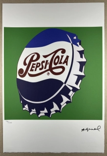 Obraz | Andy Warhol | Pepsi-Cola | fialová