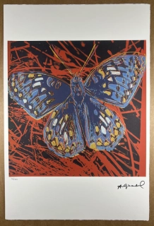 Obraz | Andy Warhol | San Francisco silverspot | červená