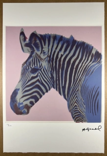 Obraz | Andy Warhol | Zebra Grévyho | růžová