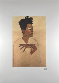 Obraz | Egon Schiele | Autoportrét