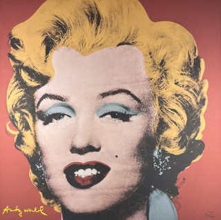 Obraz | Andy Warhol | Marilyn | hnědá