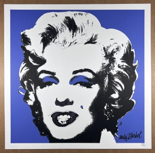 Obraz | Andy Warhol | Marilyn | modrá