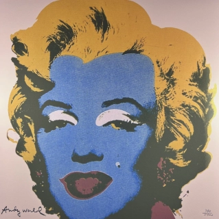 Obraz | Andy Warhol | Marilyn | modrá