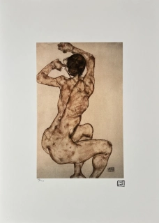 Obraz | Egon Schiele | Ženský akt