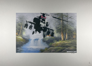 Obraz | Banksy | Helicopter