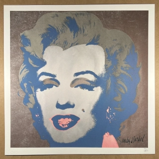 Obraz | Andy Warhol | Marilyn | hnědá