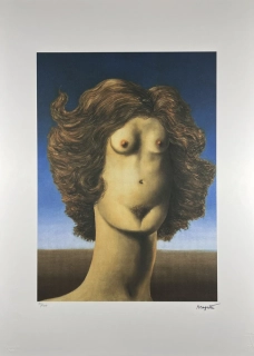 Obraz | René Magritte | Obličej nahé ženy
