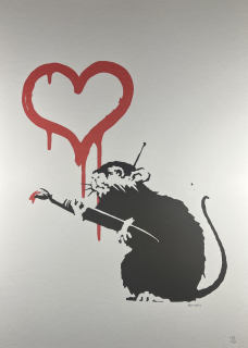 Obraz | Banksy | Love Rat