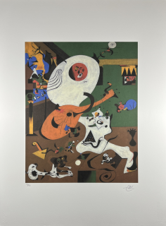 Obraz | Jean Miró | Dutch Interior