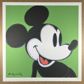 Obraz | Andy Warhol | Mickey | zelená